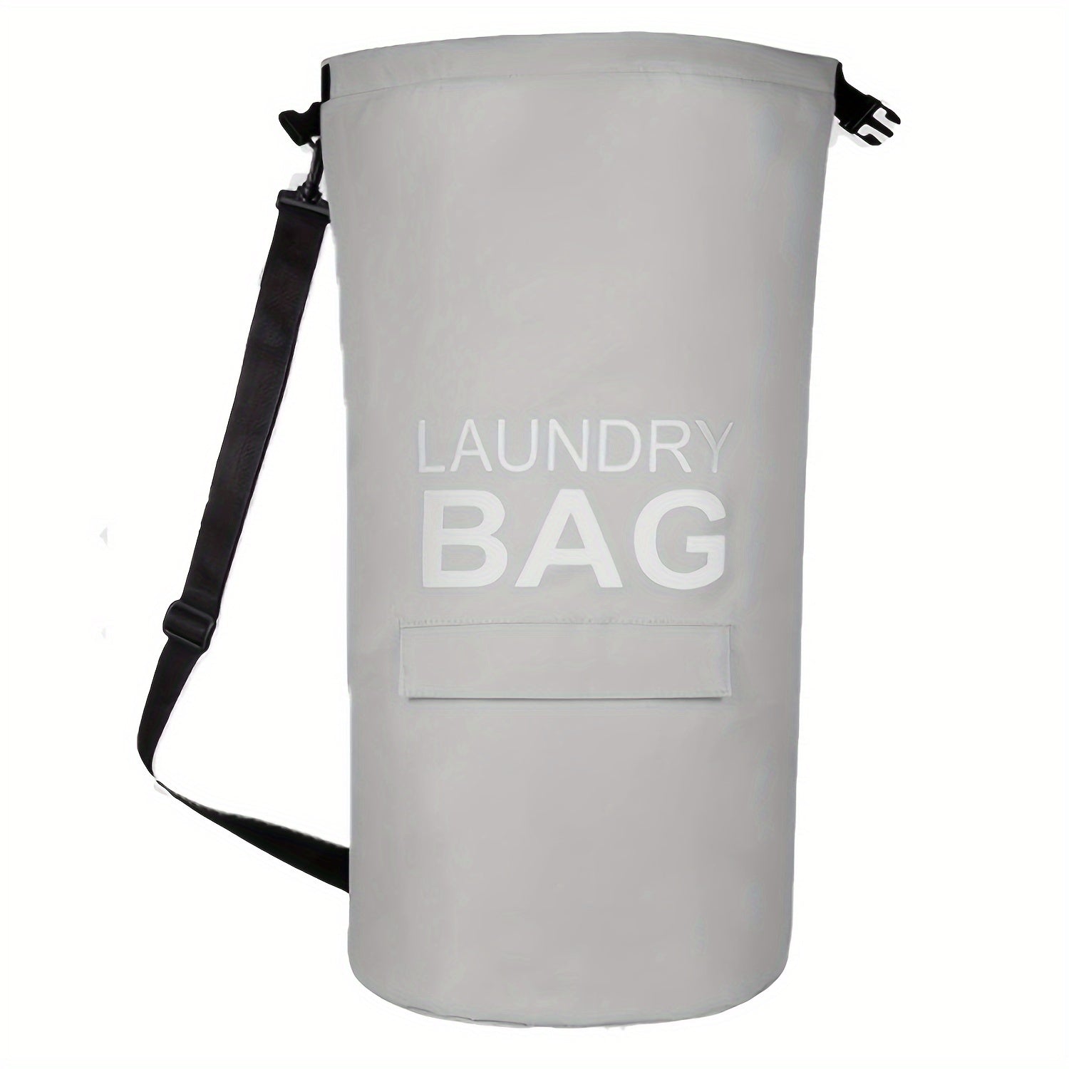 Large Capacity 71L Laundry Basket Foldable Adjustable Shoulder Strap