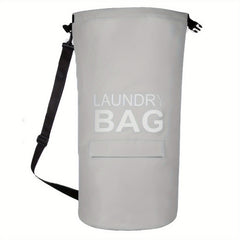 Large Capacity 71L Laundry Basket Foldable Adjustable Shoulder Strap