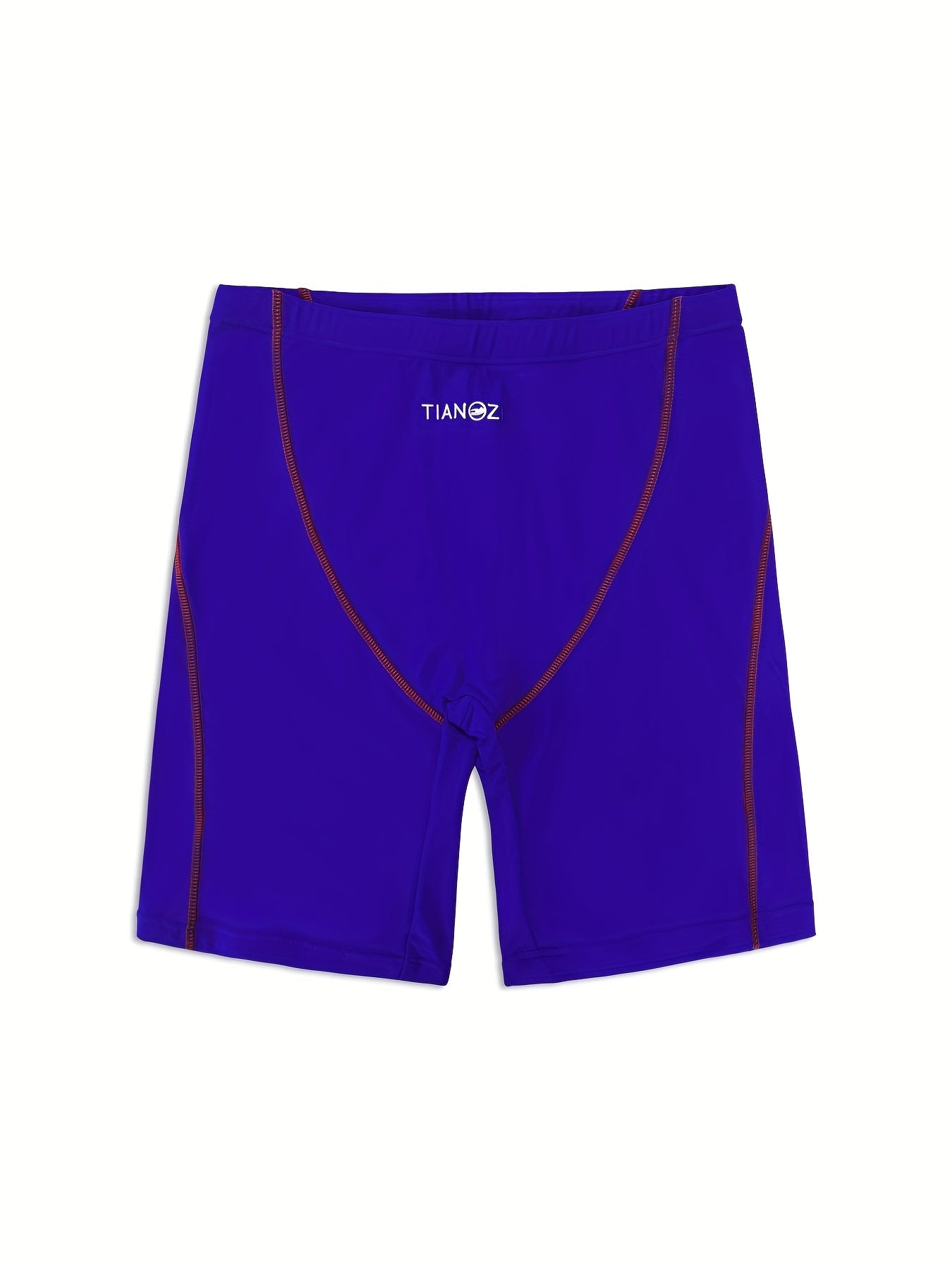Men's Vintage Striped Swim Trunks High Stretch Swimwear