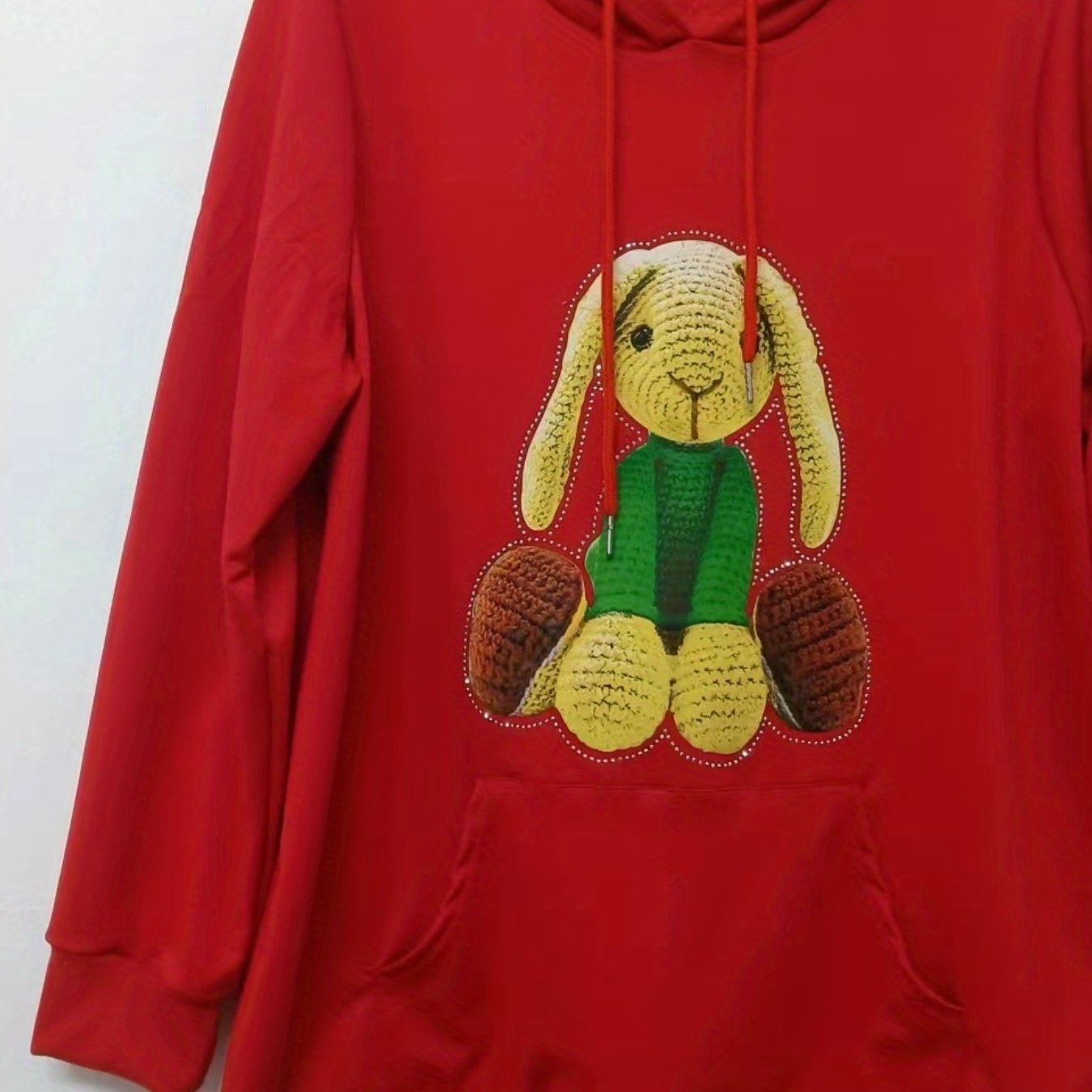 Women's Rabbit Long Sleeve Hoodie With Pocket