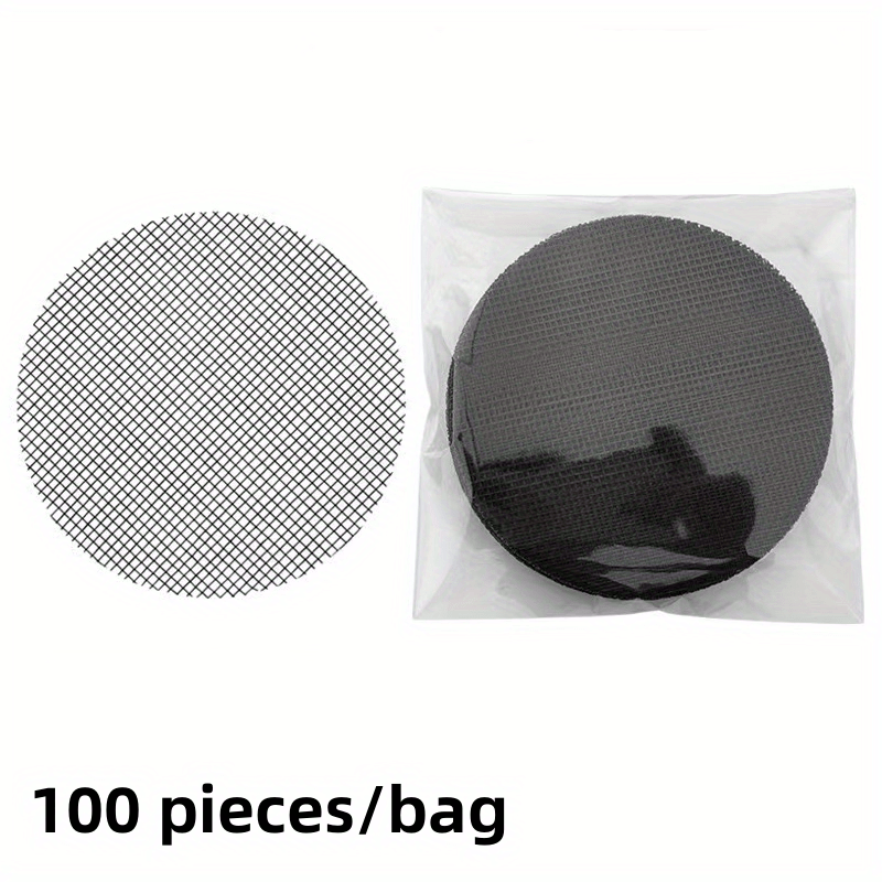 100pcs Flower Pot Hole Mesh Pad Prevent Soil Loss Anti Bonsai Pot Grid Mat