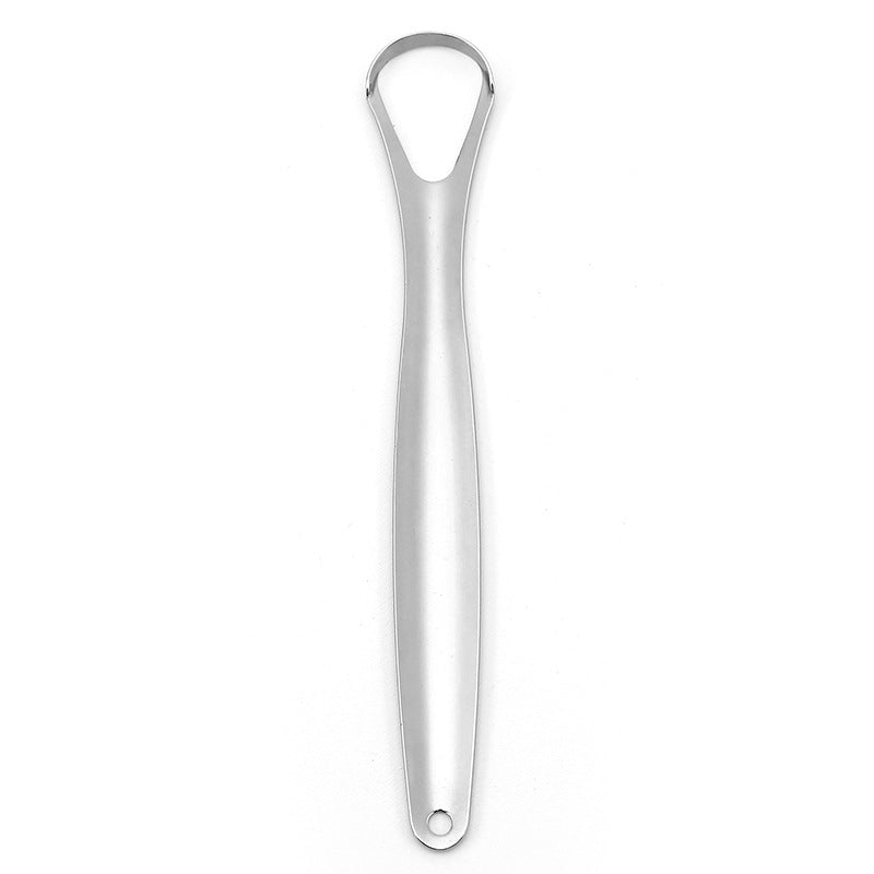 Portable Stainless Steel Tongue Scraper Set