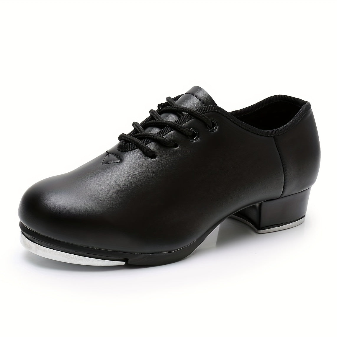 Women's Jazz Tap Dance Shoes Lace Up Split Sole Shoes