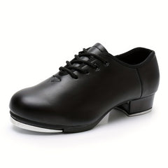 Women's Jazz Tap Dance Shoes Lace Up Split Sole Shoes