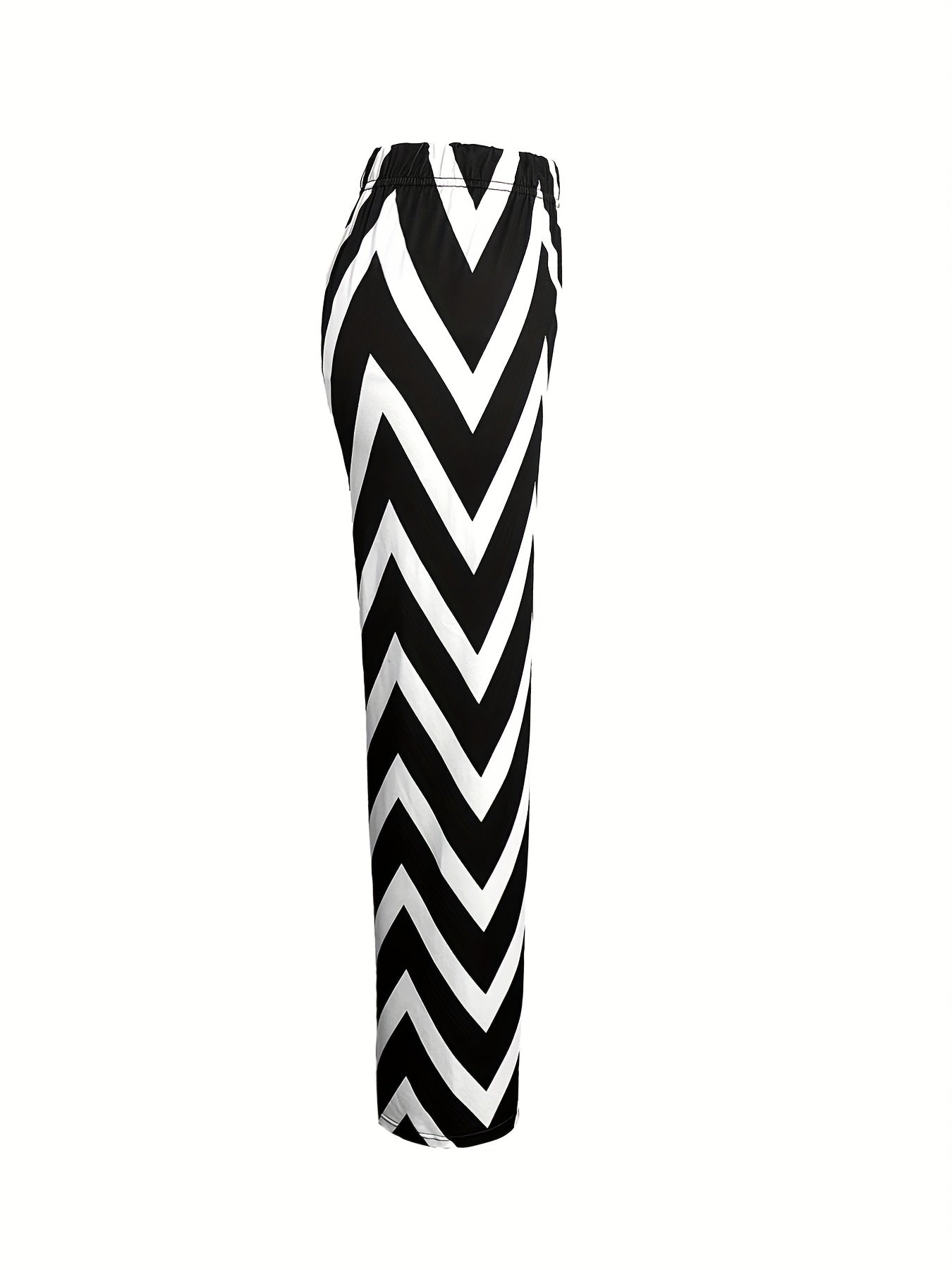 Women's All Over Print Loose Pants for Spring & Fall