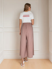 Drawstring Wide Leg Pants High Waist Summer Pants