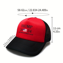 Mesh Trucker Hip Hop Baseball Cap Unisex Breathable Dad Hat for Women Men
