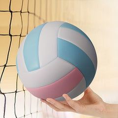 7mm Training Inflatable PVC Volleyball Ball Set with Needle and Net