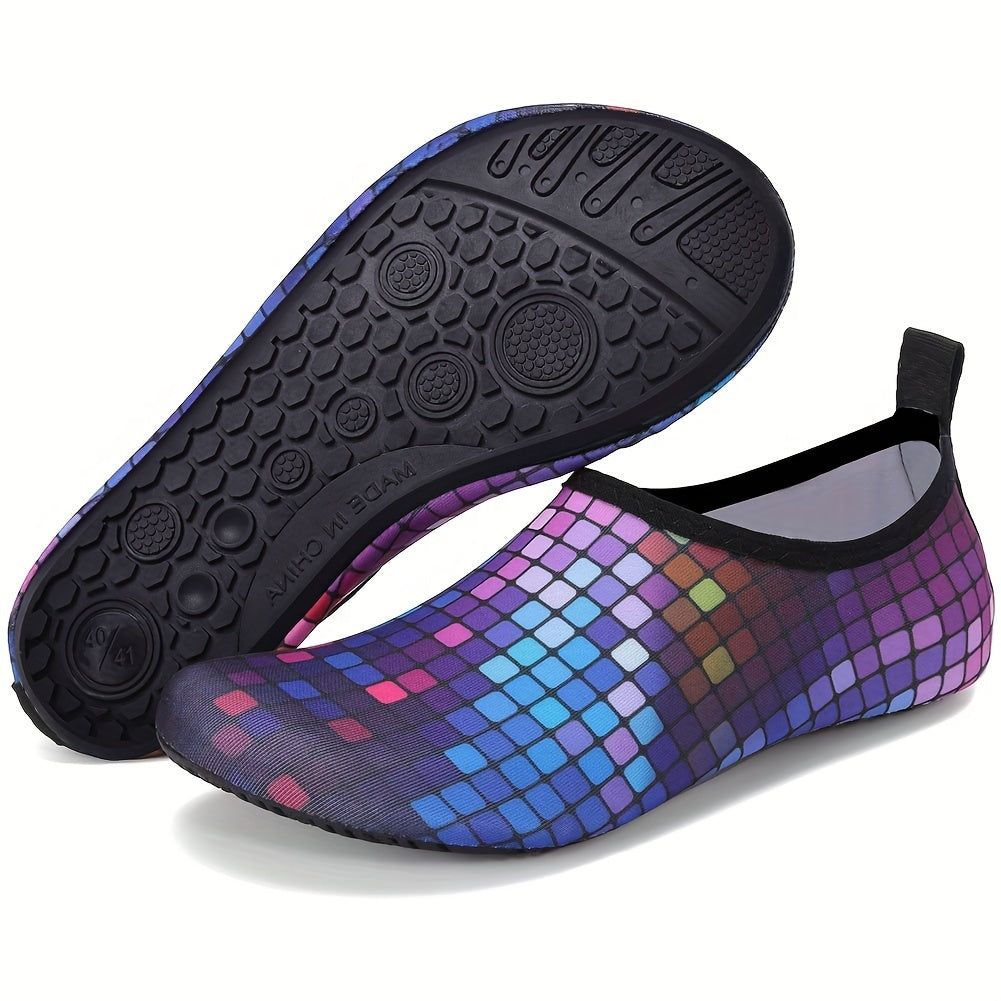 Quick Drying Beach Aqua Shoes Women's Slip On Water Shoes