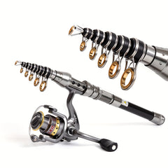 Carbon Telescopic Fishing Rod for Saltwater Fishing