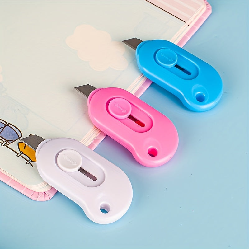 3pcs Mini Fresh Paper Cutter Box Opening Small Utility