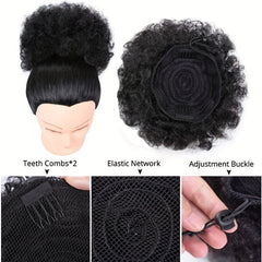 Hair Wigs for Women & Afro Hair Buns for Kids - Party Wear