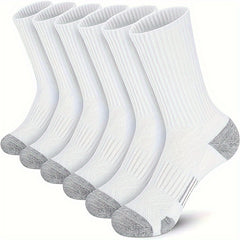 Men's Sports Crew Socks Cotton Cushioning Socks