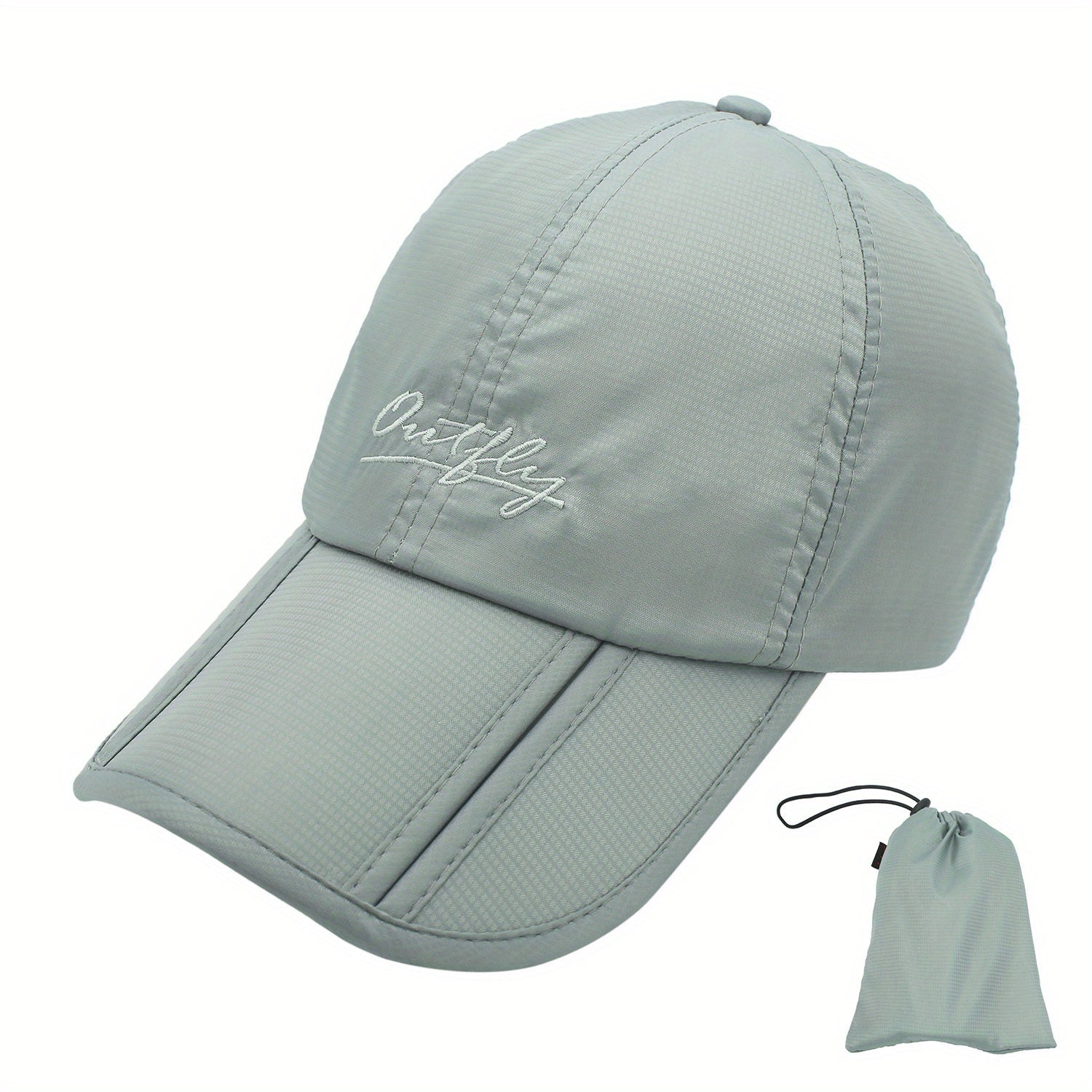 Foldable Quick Drying Baseball Cap with Storage Bag