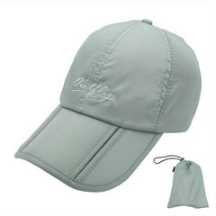 Foldable Quick Drying Baseball Cap with Storage Bag