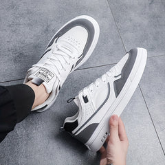 Men's Lace up Sneakers Skate Shoes Breathable Walking Shoes