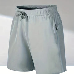 Quick Dry Breathable Active Shorts Men's Zip Pockets Gym Training