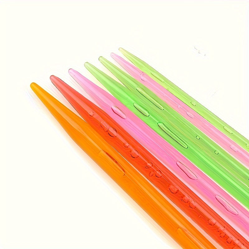 Crystal Sweater Needle Stick Set 14pcs Straight & Loop Knitting Kit 4mm 10mm