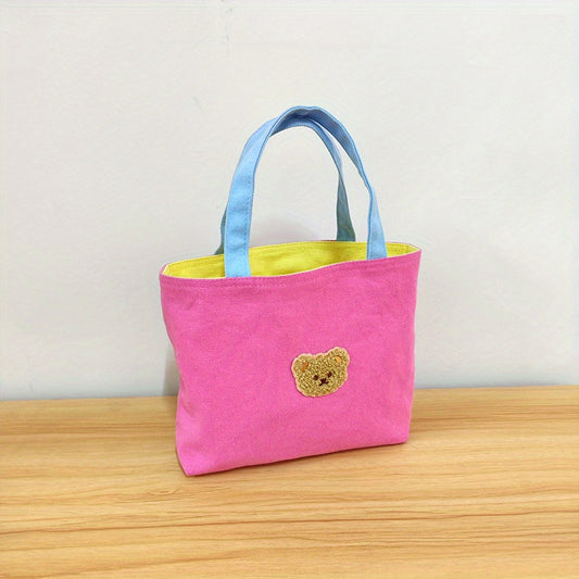 Contrasting Handbag & Bear Lunch Box Mommy Bag