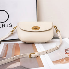 Convertible Shoulder Bag with Turn Lock Closure