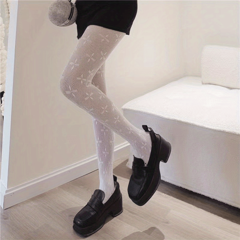 Girls Kids Cross Pattern Fishnet Pantyhose Children s Stockings