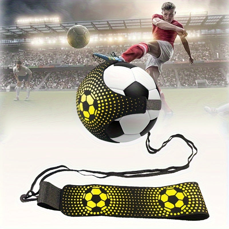 Adjustable Elastic Football Kick Trainer for Single Practice