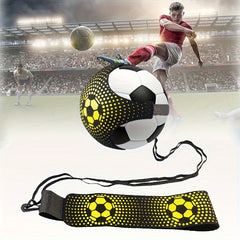 Adjustable Elastic Football Kick Trainer for Single Practice