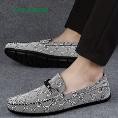 Men's Slip On Bit Loafer Shoes Soft Sole Anti skid Dress Shoes
