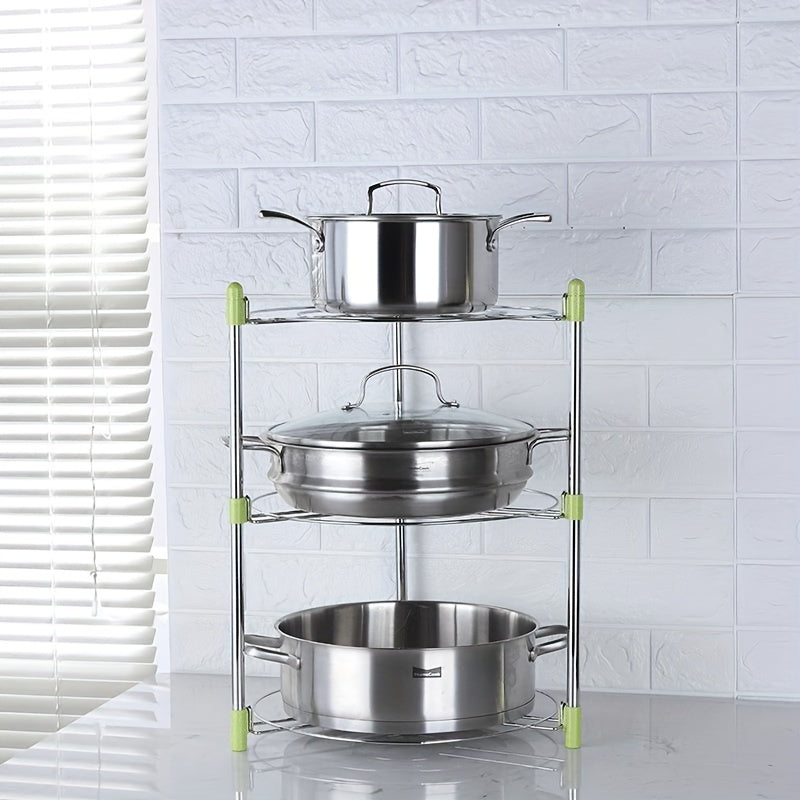 3 5 Layer Pot Pan Appliance Shelf Kitchen Pot Storage Rack
