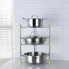 3 5 Layer Pot Pan Appliance Shelf Kitchen Pot Storage Rack