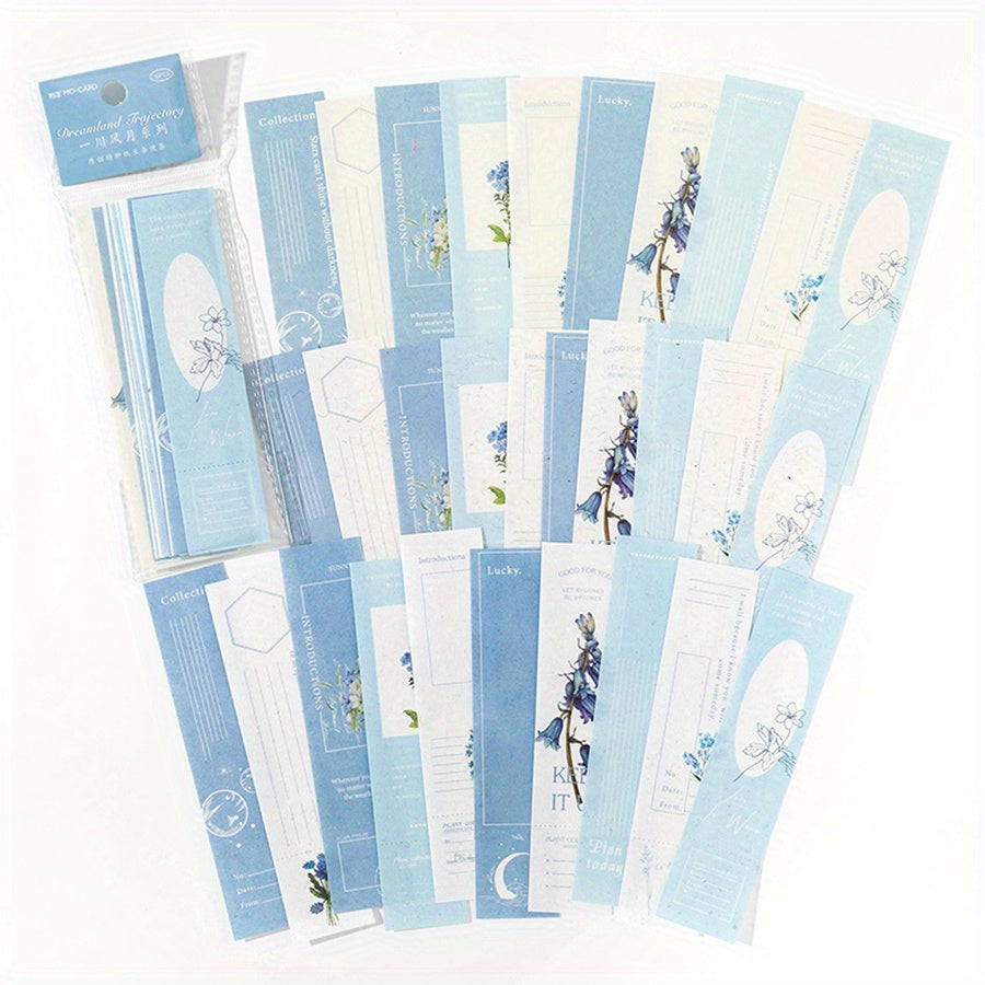 30 Sheets Long Notepad Ichikawa Fengyue Series
