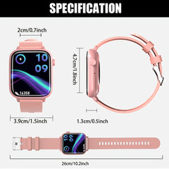 LAXASFIT High Smart Watch 4 HD Display Multiple Sports AI Voice Control