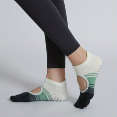 Non Slip Yoga Socks with Extra Grip and Towel Bottom