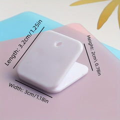 Transparent Small Clip for Office Bill Storage