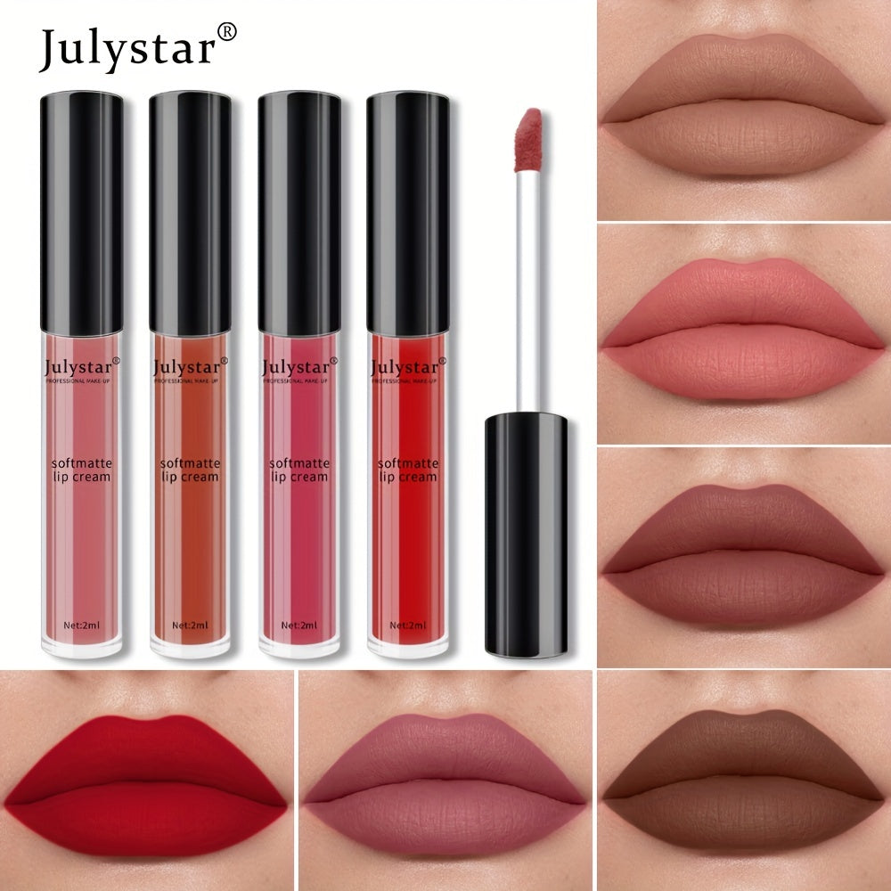 Soft Matte Lip Cream Lightweight Liquid Lipstick Long Lasting Waterproof