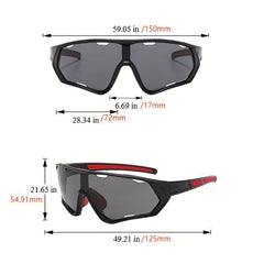 Men's Cycling Glasses Outdoor Sports Reflective Sunglasses