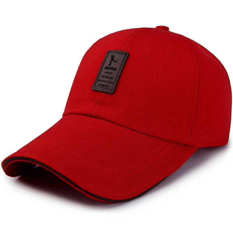 Embroidered Label Baseball Cap Sunshade Fishing Hat