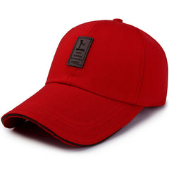Embroidered Label Baseball Cap Sunshade Fishing Hat