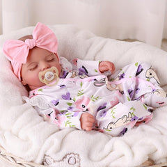 BABESIDE 20 Reborn Baby Doll with Fabric Body & Vinyl Limbs