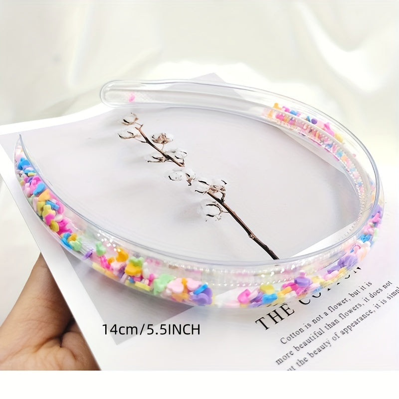 Kids Transparent Sequin Headwear Hair Accessories