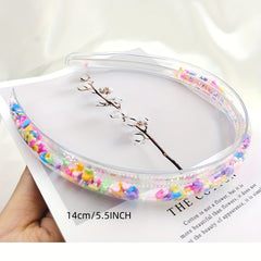 Kids Transparent Sequin Headwear Hair Accessories