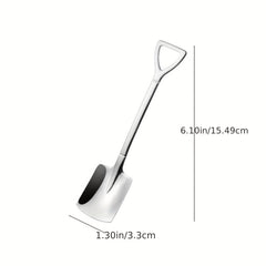 8pcs Titanium Plated Dessert Watermelon Spoon Set