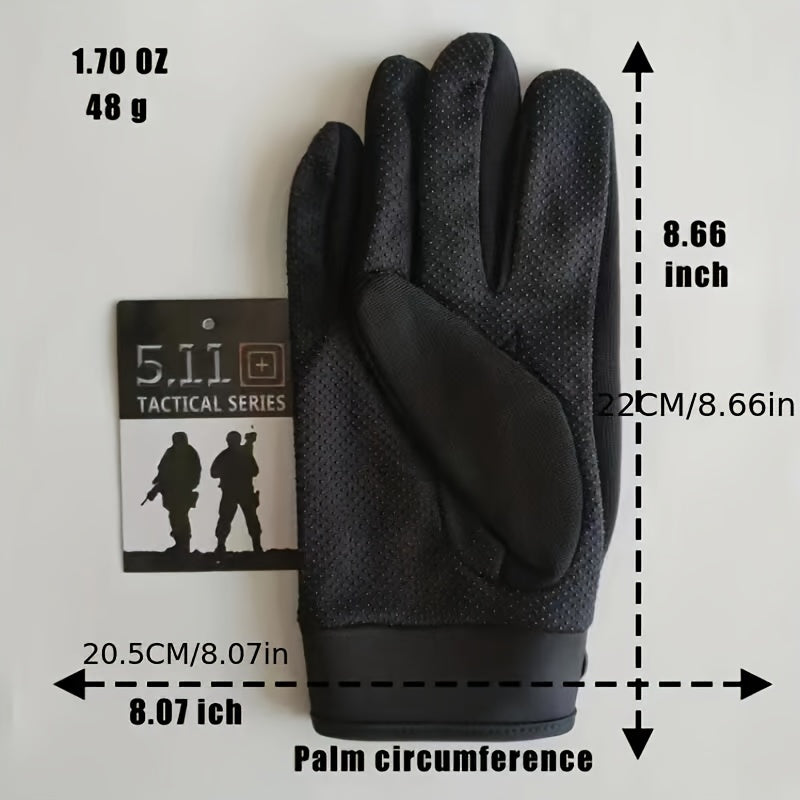 Non-slip Full Finger Sports Gloves for Fitness, Fishing, Cycling