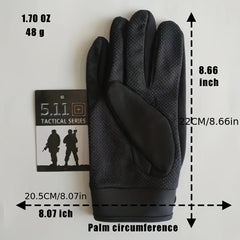 Non-slip Full Finger Sports Gloves for Fitness, Fishing, Cycling