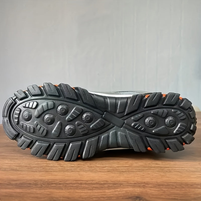 Men's Durable Hiking Boots Non Slip Lace Up Shoes