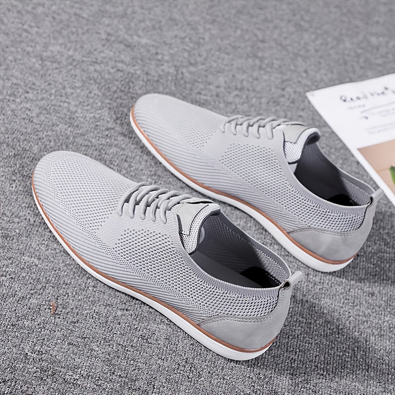 Men's Lightweight Mesh Casual Oxford Sneakers