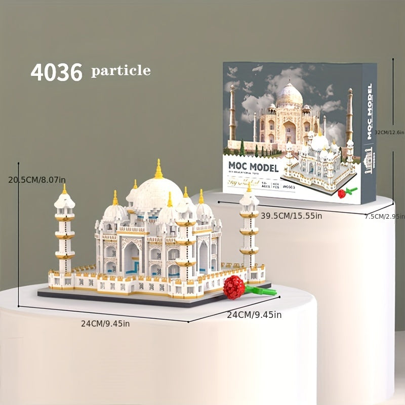4036pcs Small Taj Mahal Castle Building Blocks Toy