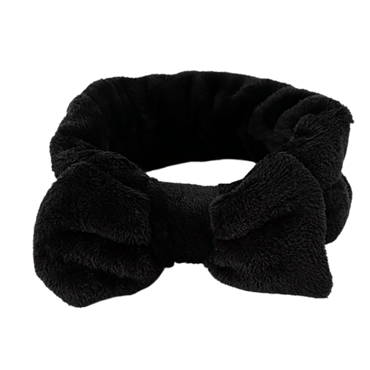 Soft Coral Fleece Spa Headband for Women Girls Skincare Shower