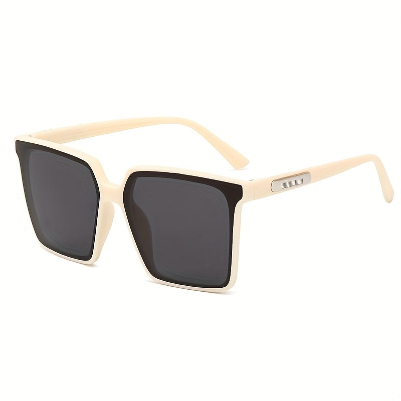 Large Square Polarized Sunglasses for Men Women - UV400
