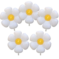 5pcs Daisy Balloon Flower Balloon Daisy Party Decorations